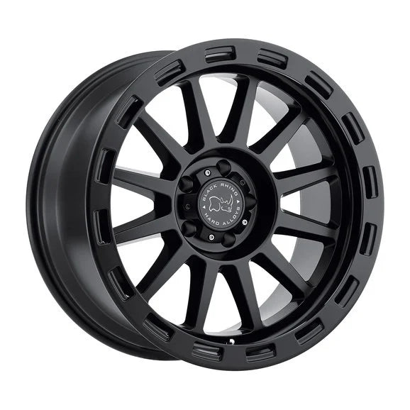 Black Rhino Revolution Wheel in Matte Black for 07-20 Jeep Wrangler JL, JK & Gladiator JT