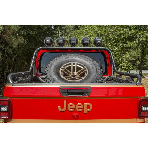 Rugged Ridge 11546.71 Bed Mounted Spare Tire Carrier for 20-24 Jeep Gladiator JT