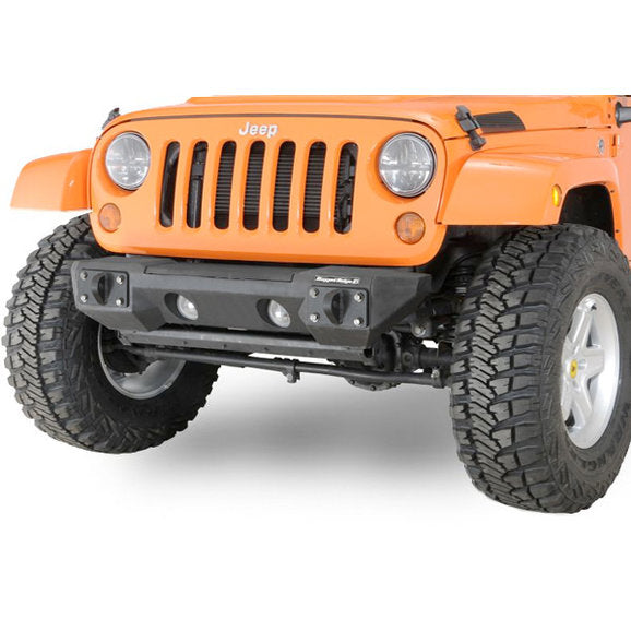 Load image into Gallery viewer, Rugged Ridge Front Bumper Stubby End Caps for 07-18 Jeep Wrangler JK with Rugged Ridge Modular Bumper System
