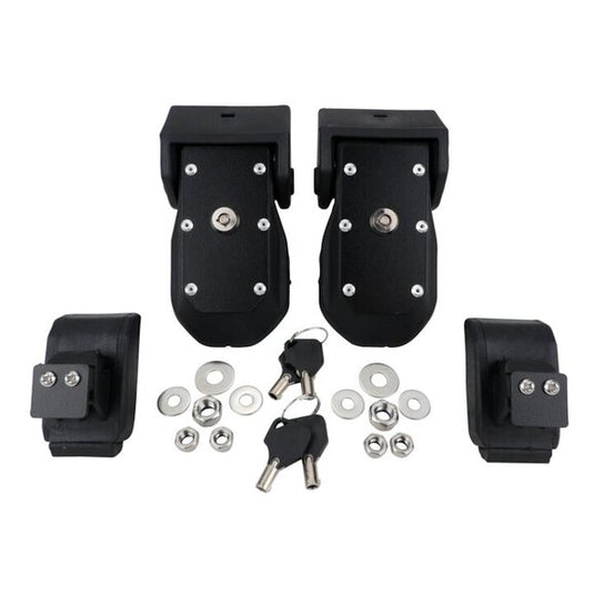 Crown Automotive RT26092 Locking Hood Catch Set for 18-24 Jeep Wrangler JL & Gladiator JT