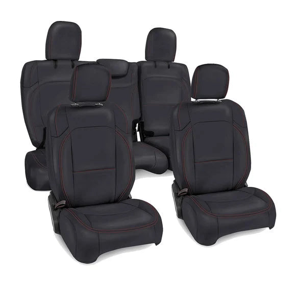 PRP Seats Vinyl Front & Rear Seat Cover Sets for 18-23 Jeep Wrangler JL Unlimited