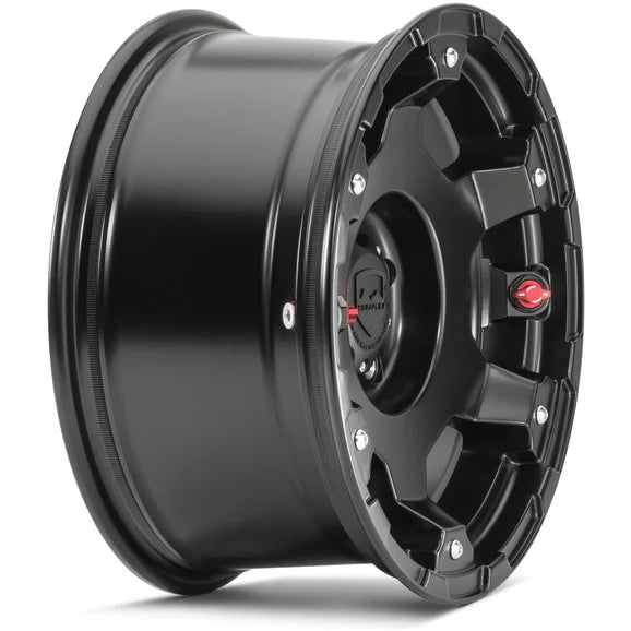 Load image into Gallery viewer, Teraflex Deluxe Nomad Wheel in Metallic Black for 07-24 Jeep Wrangler JL, JK &amp; Gladiator JT
