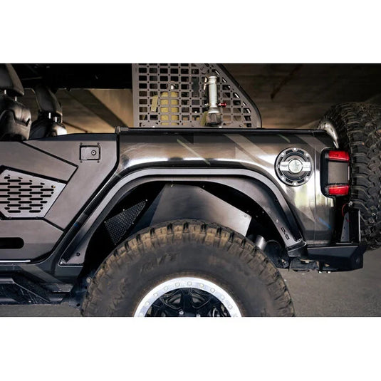 DV8 Offroad FDJL-07 Slim Fender Flares for 18-24 Jeep Wrangler JL