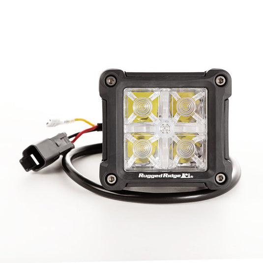 Rugged Ridge 15209.30 High/Low Beam LED Cube Light Combo