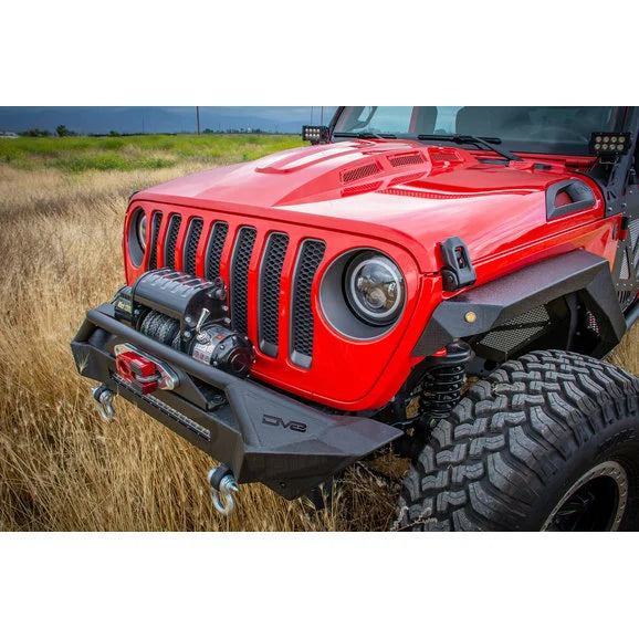 Load image into Gallery viewer, DV8 Offroad BCABJL-01 Headlight Adapter Kit for 18-24 Jeep Wrangler JL &amp; Gladiator JT
