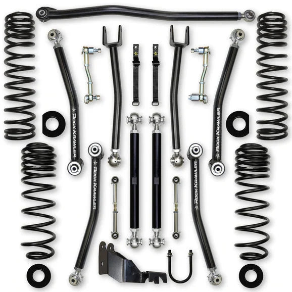 Rock Krawler 2.5in X Factor Suspension System for 18-21 Jeep Wrangler JL 2-Door