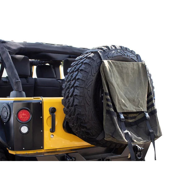 Load image into Gallery viewer, Overland Vehicle Systems 21099941 Canyon Bag Spare Tire Mount Trash &amp; Trail Sack
