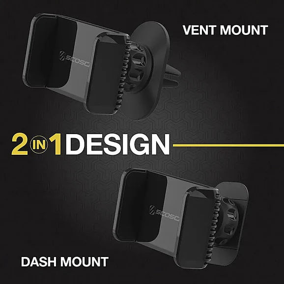 Load image into Gallery viewer, Scosche UH4DVM-SP Universal 2-In-1 Vent &amp; Dash Phone Mount Kit for Vent or Dash
