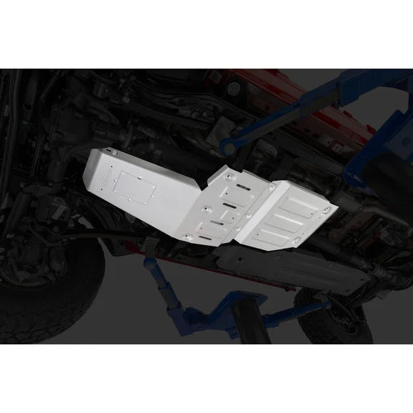 Load image into Gallery viewer, Quadratec Aluminum Modular Engine &amp; Transmission, and Transfer Case Skid Plates for 18-20 Jeep Wrangler JL Unlimited with 3.6L engine
