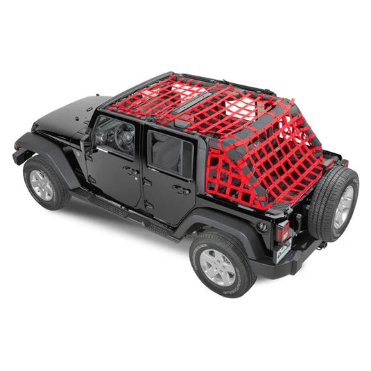 Dirtydog 4X4 Front Netting for 07-18 Jeep Wrangler JK