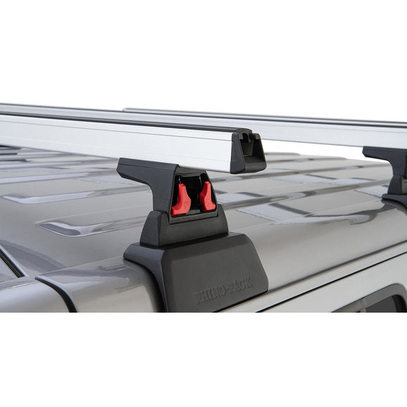 Load image into Gallery viewer, Rhino-Rack 3-Bar Backbone Roof Rack with Quick Mount Legs for 18-24 Jeep Wrangler JL Unlimited with Hardtop
