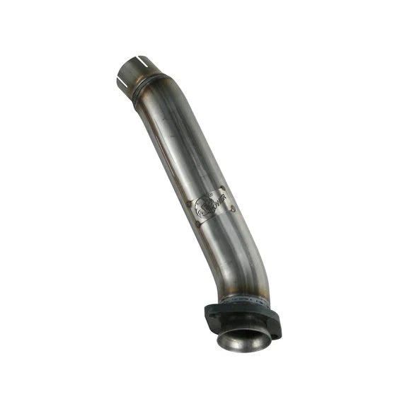 Load image into Gallery viewer, aFe Power 48-46209 Mach Force XP Loop Delete Down Pipe for 12-15 Jeep Wrangler JK with 3.6L
