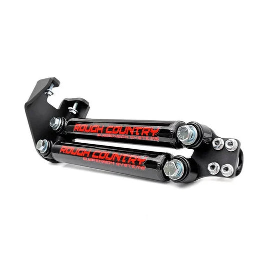 Rough Country 87307 Stacked Dual Steering Stabilizer for 87-95 Jeep Wrangler YJ