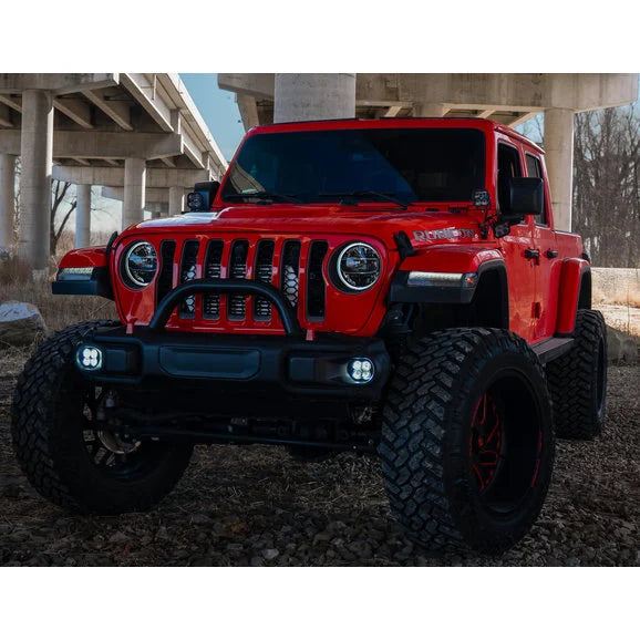 Load image into Gallery viewer, Diode Dynamics Cowl Mounted SS3 LED Light Kit for 18-24 Jeep Wrangler JL &amp; Gladiator JT
