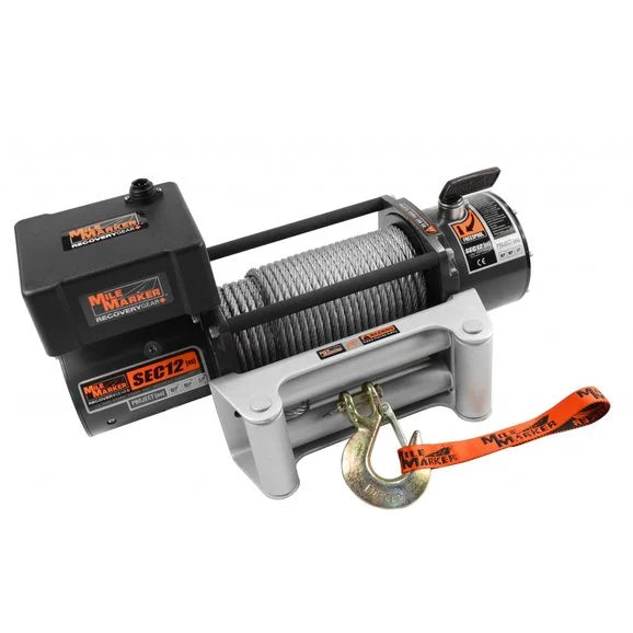 Mile Marker 76-50251BW SEC12 ES Electric Winch