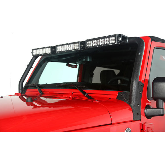 Load image into Gallery viewer, Rugged Ridge 11232.26 Windshield LED Light Bar Kit for 07-18 Jeep Wrangler JK
