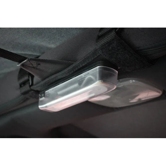 Load image into Gallery viewer, Rugged Ridge 11250.08 Roll Bar Mounted LED Light for 2-3&quot; Diameter Roll Bars
