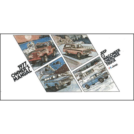 Bishko Automotive Literature Factory Authorized Owners Manuals for 72-86 CJ Jeep Models