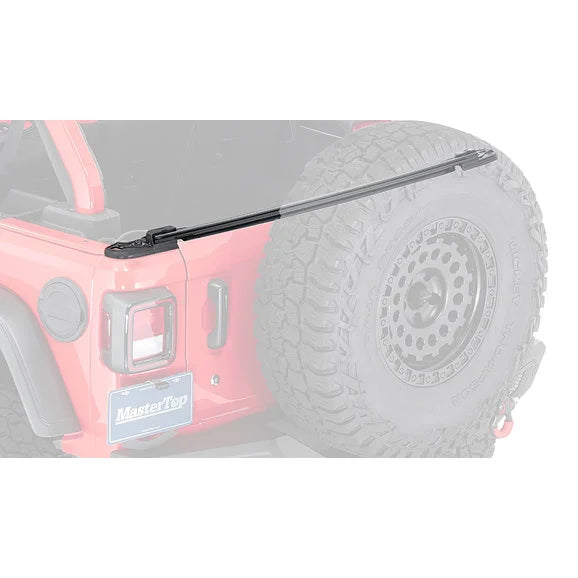 Load image into Gallery viewer, MasterTop 15438501 Tailgate Bar Replacement for 18-24 Jeep Wrangler JL
