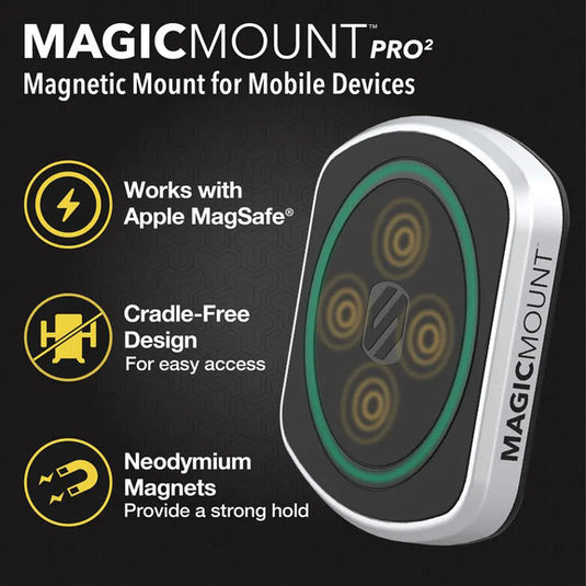 Scosche MagicMount Pro2 Mobile Device Mount for Window or Dash