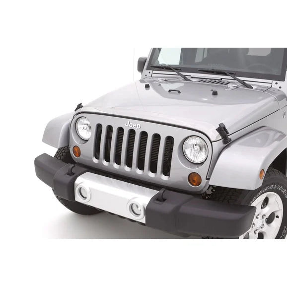 Load image into Gallery viewer, AVS 622156 Aeroskin Flush Mount Chrome Hood Protector For 18-19 Jeep Wrangler JL
