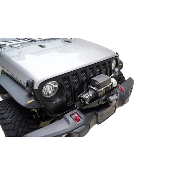 Load image into Gallery viewer, Paramount Automotive 81-20104 External Winch Plate for 18-23 Jeep Wrangler JL &amp; Gladiator JT
