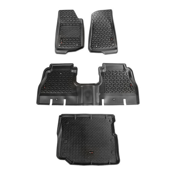 Load image into Gallery viewer, Rugged Ridge Floor Liners for 18-24 Jeep Wrangler JL Unlimited 4-Door
