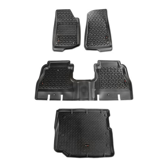 Rugged Ridge Floor Liners for 18-24 Jeep Wrangler JL Unlimited 4-Door