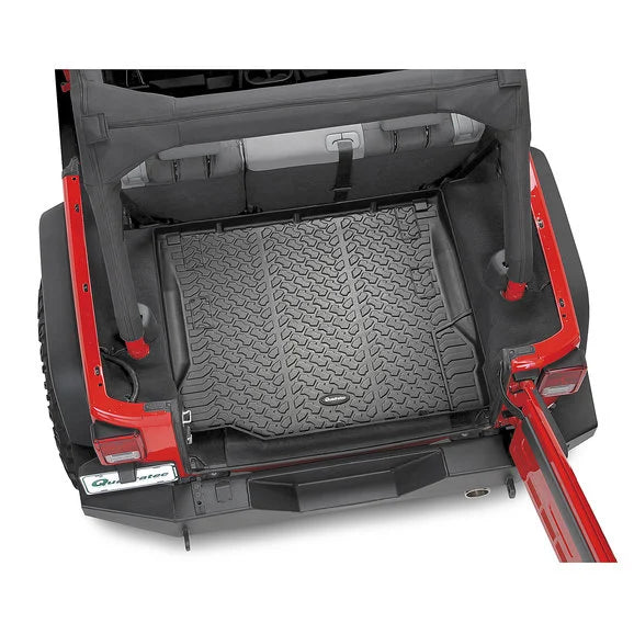 Load image into Gallery viewer, Quadratec Ultimate All Weather Rear Cargo Liner for 07-18 Jeep Wrangler JK
