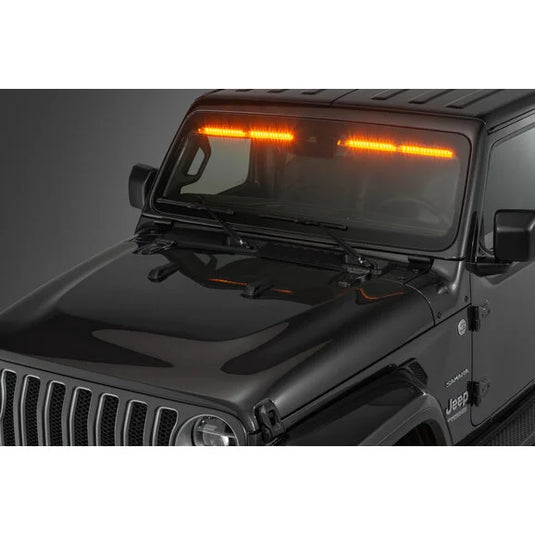 Quadratec Gen II Stealth LED Interior Mount 50” Light Bar for 18-24 Jeep Wrangler JL & Gladiator JT