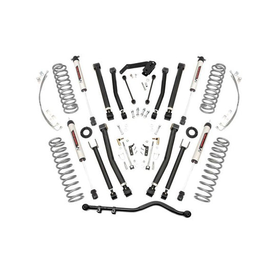 Rough Country 67430 4in X-Series Suspension Lift Kit for 07-18 Jeep Wrangler Unlimited JK