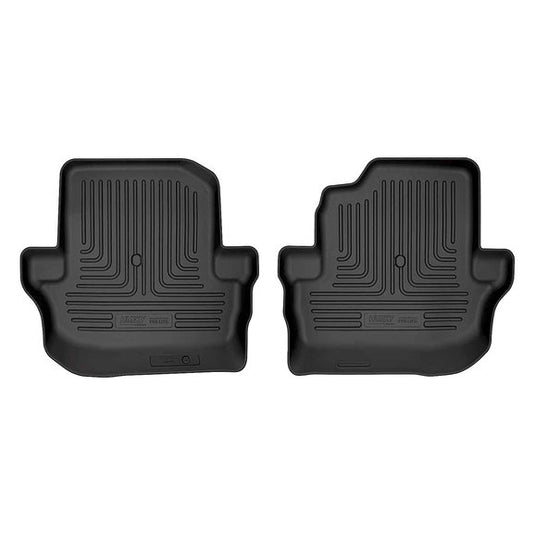 Husky Liners WeatherBeater Floor Mats for 18-24 Jeep Wrangler JL 2-Door