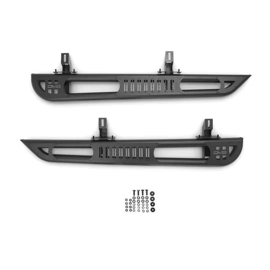 DV8 Offroad SRJK-09 OE Plus Side Steps for 07-18 Jeep Wrangler JK 2-Door