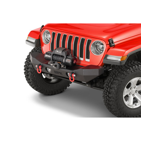 Load image into Gallery viewer, Body Armor JL-19532 Front Mid Width Winch Bumper for 18-21 Jeep Wrangler JL &amp; Gladiator JT
