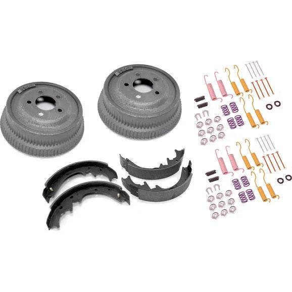 OMIX 16766.03 Rear 10x2.5 Drum Brake Service & Master Overhaul Kit for 86-93 Jeep Wrangler YJ & Cherokee XJ with Rear Dana 44