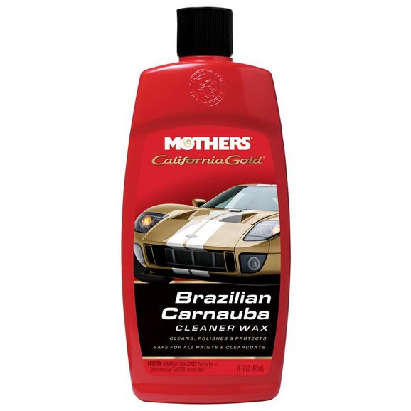 Mothers 05701 California Gold Brazilian Carnauba Cleaner Wax Liquid