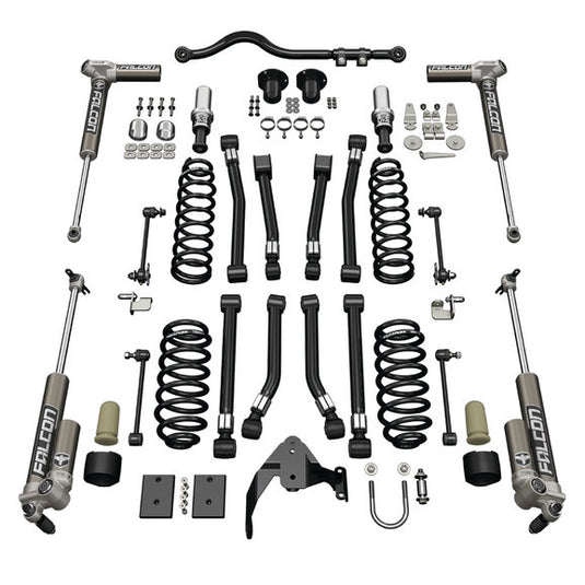 Teraflex 1223000 Alpine CT3 Suspension System for 07-18 Jeep Wrangler JK 2-Door