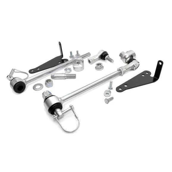 Rough Country Front Sway Bar Quick Disconnects for 97-06 Jeep Wrangler TJ