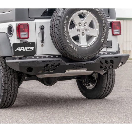 Aries 2082038 TrailChaser Rear Bumper for 07-18 Jeep Wrangler JK