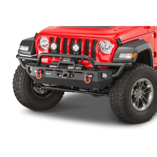 Quadratec QRC Front Winch Ready Bumper for 18-23 Jeep Wrangler JL & Gladiator JT