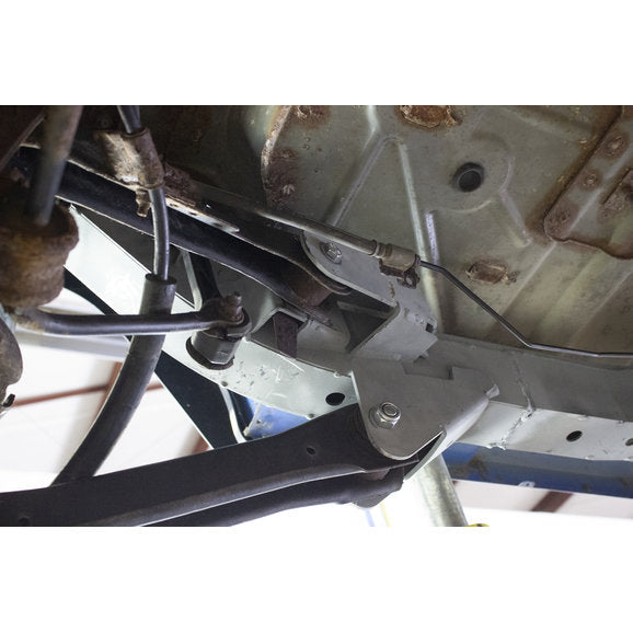 Load image into Gallery viewer, Rust Buster Rear Trailing Arm Mounts Section for 97-06 Jeep Wrangler TJ
