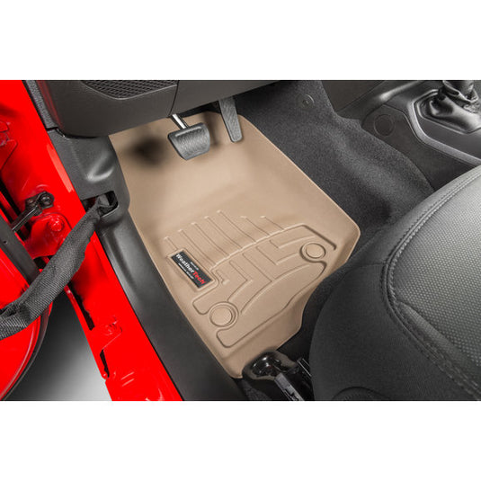 WeatherTech 4413131 DigitalFit Front Floor Liners for 18-24 Jeep Wrangler JL & Gladiator JT