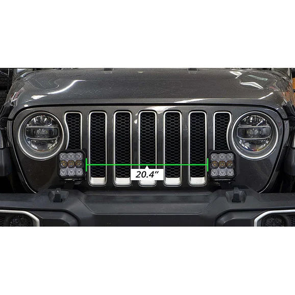 Load image into Gallery viewer, Diode Dynamics SS5 CrossLink Bumper Sport Pod Light Kit for 18-22 Jeep Wrangler JL
