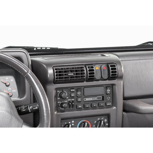 Load image into Gallery viewer, Rugged Ridge 17235.80 AC Vent Switch Pod with Switches for 97-06 Jeep Wrangler TJ, TJ Unlimited &amp; Cherokee XJ
