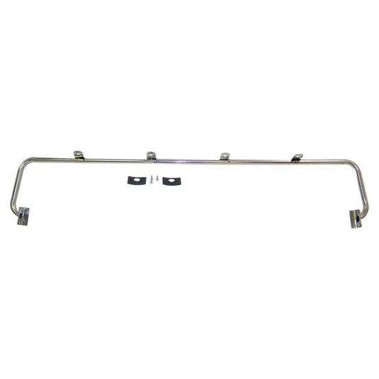 Crown Automotive RT28008 Stainless Steel Overhead Light Bar for 76-95 Jeep CJ and Wrangler YJ