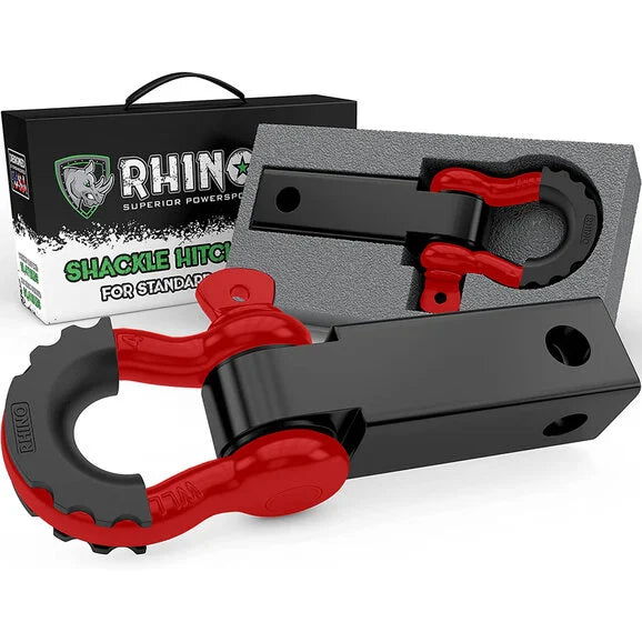 Load image into Gallery viewer, Rhino USA 2&quot; Shackle Hitch Receiver
