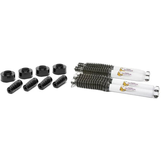 Daystar KJ09158BK 1-3/4" Comfort Ride Lift Kit in Black with Scorpion Shocks for 97-06 Jeep Wrangler TJ & Unlimited