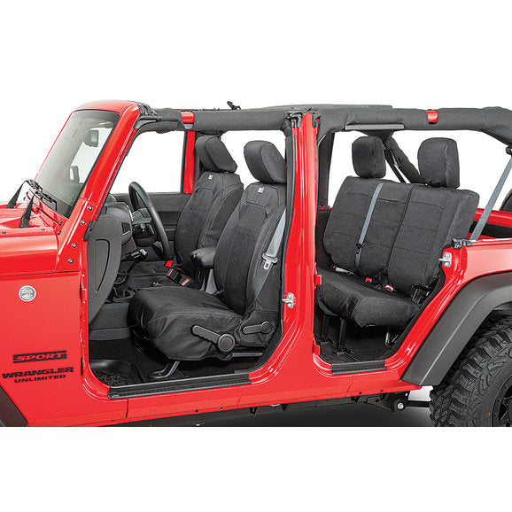 Load image into Gallery viewer, Rugged Ridge Elite Ballistic Rear Seat Covers for 07-18 Jeep Wrangler JK
