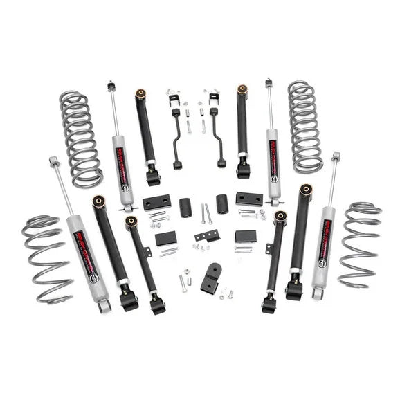 Rough Country 68820 4in X-Series Suspension Lift Kit for 93-98 Jeep Grand Cherokee ZJ