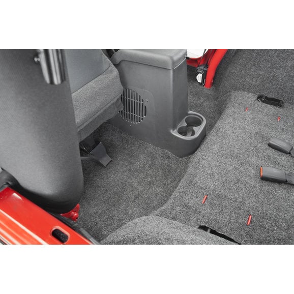 Load image into Gallery viewer, Bedrug Premium Carpeted Floor Covering Kit with Cutouts for 04-06 Jeep Wrangler Unlimited LJ with Full Center Console
